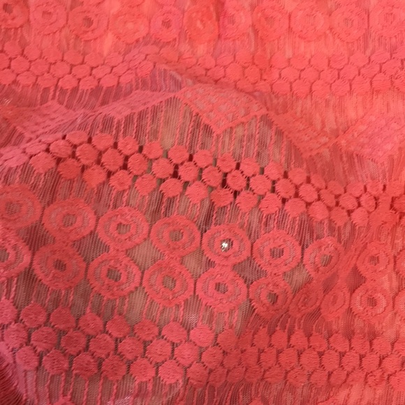 Girls M Coral Dress - Picture 7 of 7